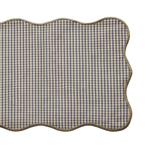Genoa Woven Linen Stain Resistant Napkin Gray (Pack of 2)