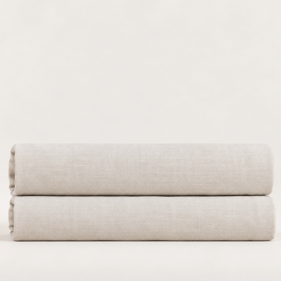Stella 100% Cotton Ranforce Double Elastic Bed Sheet 160x200 cm Light Blue