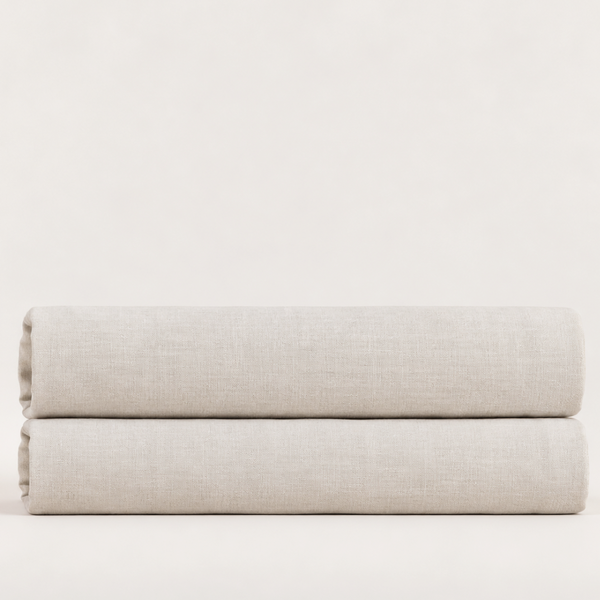 Stella 100% Cotton Ranforce Double Elastic Bed Sheet 160x200 cm Light Blue