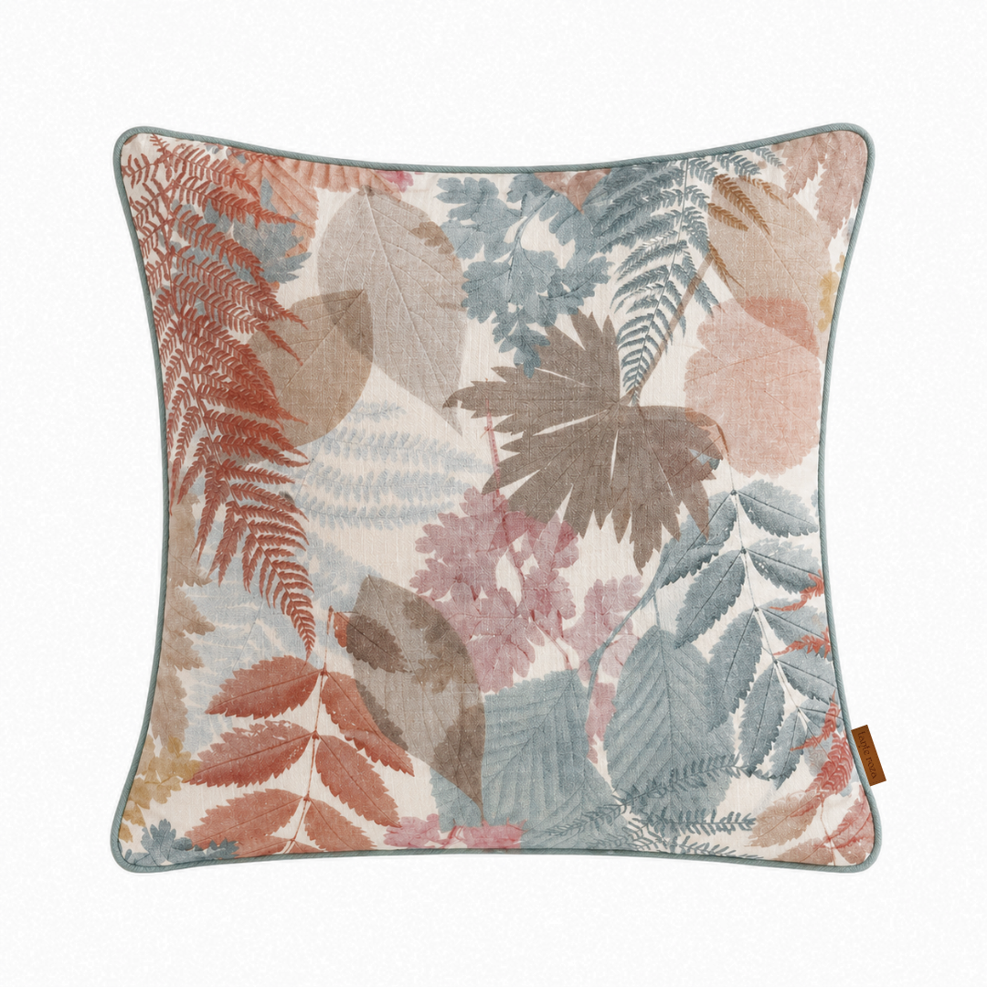 Alba Premium Keten Kırlent Kılıfı 45x45 cm Mavi