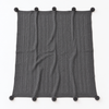 Nova Triko Throw Battaniye 130x150 cm Füme