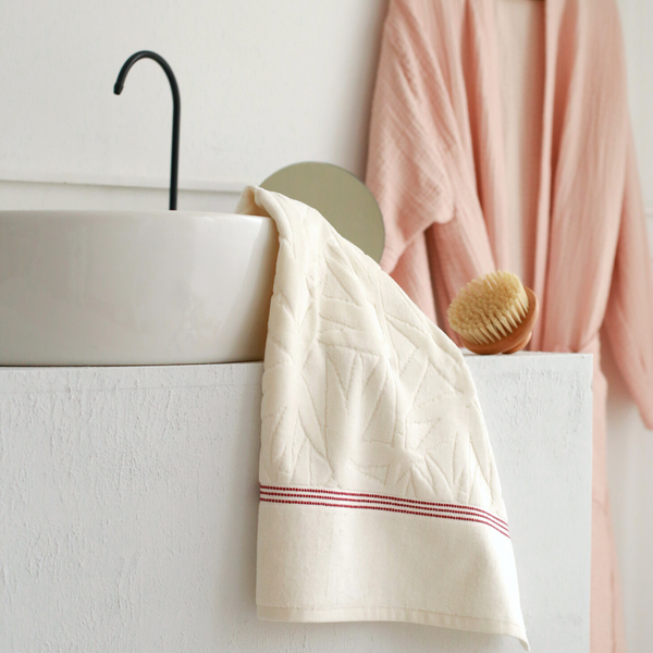 Kiara %100 Pamuk El Havlusu 30x50 cm Beyaz