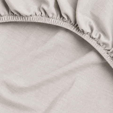 Stella 100% Cotton Ranforce Double Elastic Bed Sheet 160x200 cm Light Blue