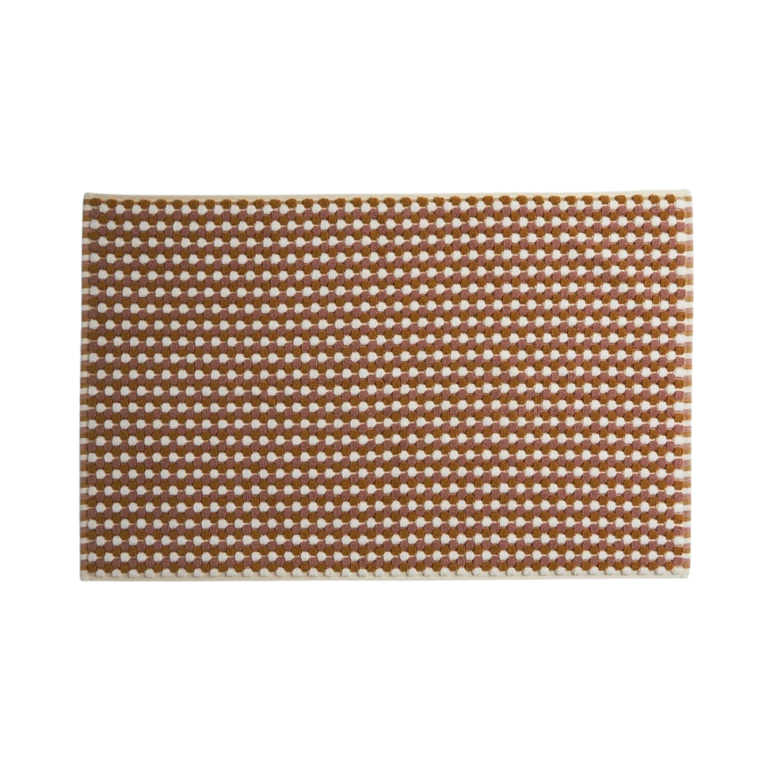 Iona Cotton Bath Mat 80x190 cm White