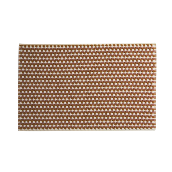 Iona Cotton Bath Mat 80x190 cm White