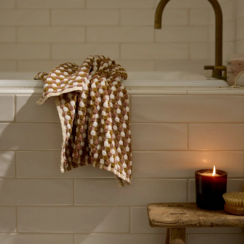 Iona Cotton Bath Mat 80x190 cm White