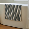 Iona Cotton Bath Mat 80x190 cm White