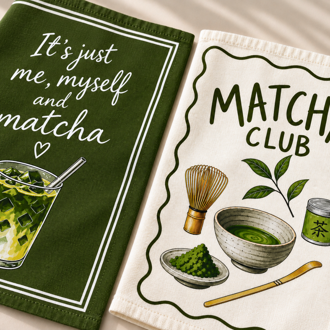 Matcha Club Pamuk Mutfak Havlusu (2'li Set)