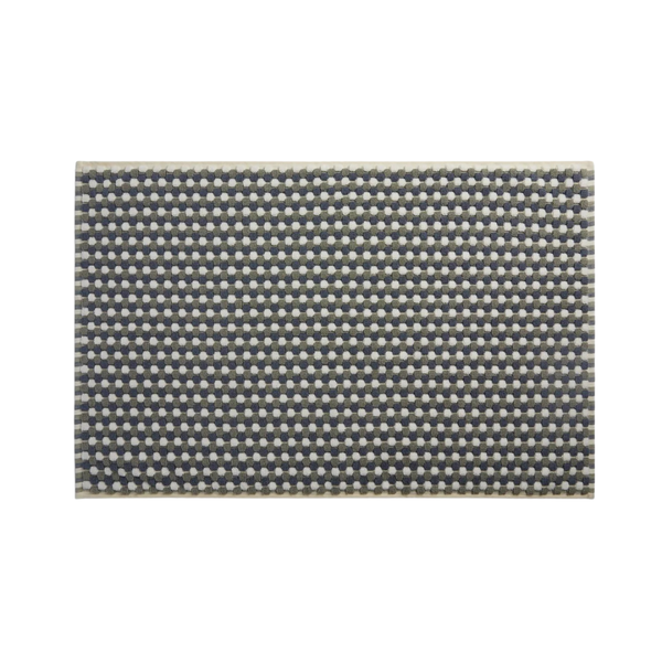 Iona Cotton Bath Mat 80x190 cm White