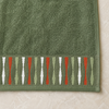 Khaki Bordür Kenarlı %100 Pamuk El Havlusu 40x60 cm