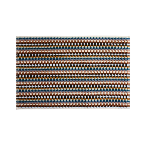 Iona Cotton Bath Mat 80x190 cm White