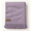 Woolmark Single Pure Wool Blanket Lilac