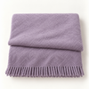 Woolmark Single Pure Wool Blanket Lilac