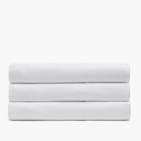 Stella 100% Cotton Ranforce Double Flat Sheet 240x260 cm White
