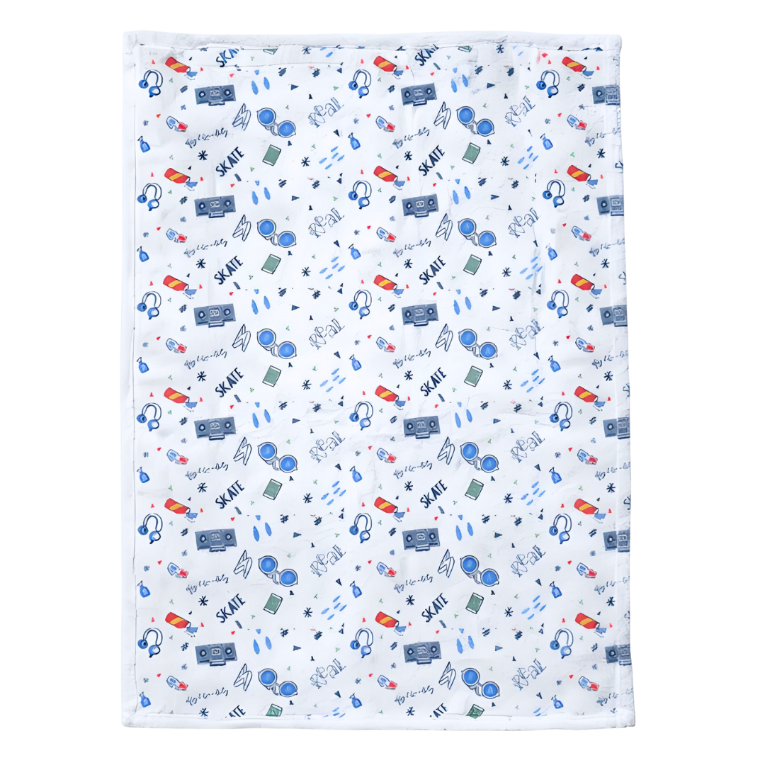 Armona Tasseled Peshkir Face Towel 50x100 cm Blue