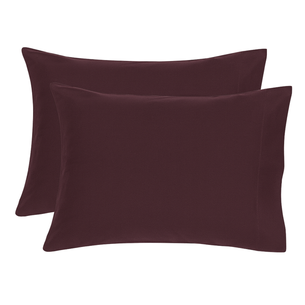 Stella 100% Cotton Ranforce 2-pack 50x70 cm Pillowcase White