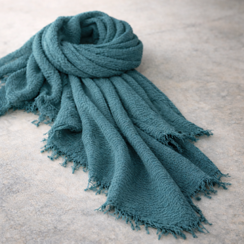 Cyra 100% Cotton Shawl Yellow