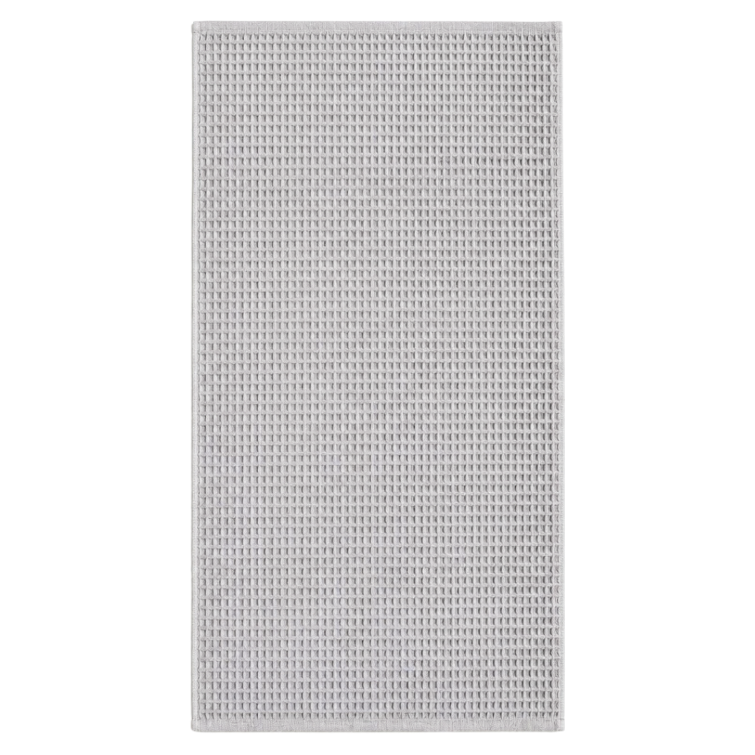 Waffle 100% Cotton Bath Towel 80x160 Ice Gray