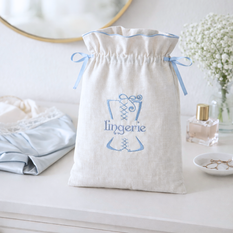 Cotton Laundry Bag Orange