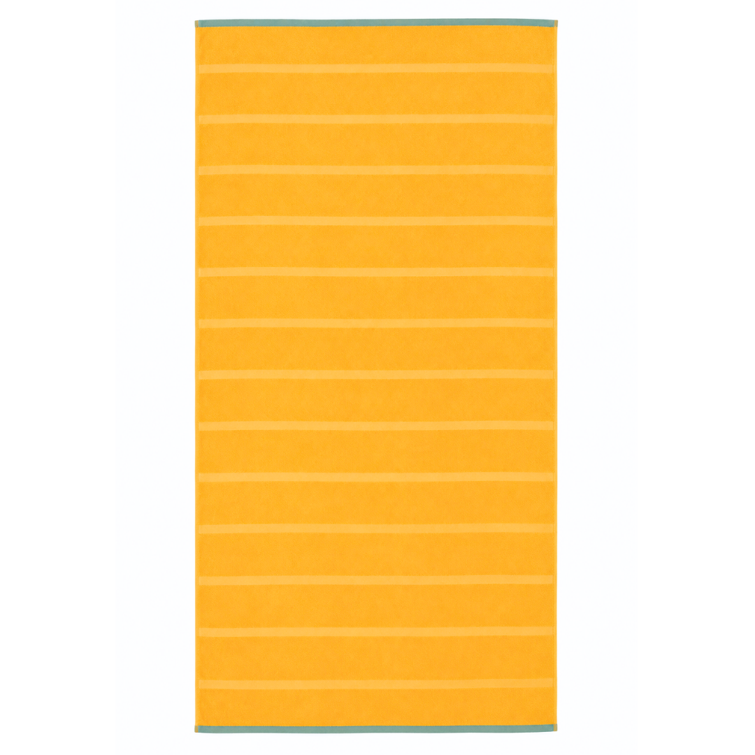 Tree Patterned Beach Towel Green