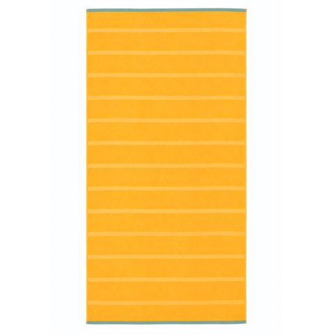 Tree Patterned Beach Towel Green