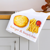 French Fries Printed Napkin