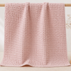 Waffle 100% Cotton Bath Towel 80x160 Powder