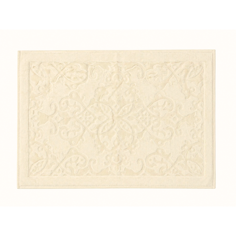 Iona Cotton Bath Mat 80x190 cm White
