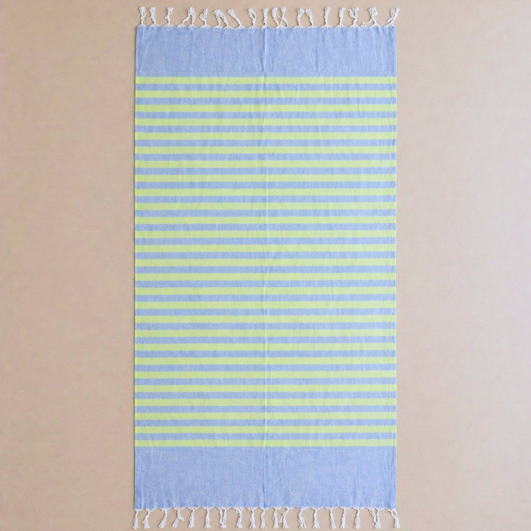 Rainbow Stripe Cotton Pareo