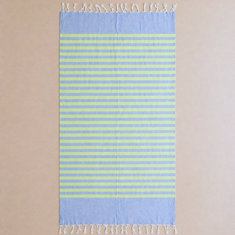 Rainbow Stripe Cotton Pareo
