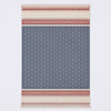 Stripe Throw Cotton Loincloth Smoked-White 100x170 cm