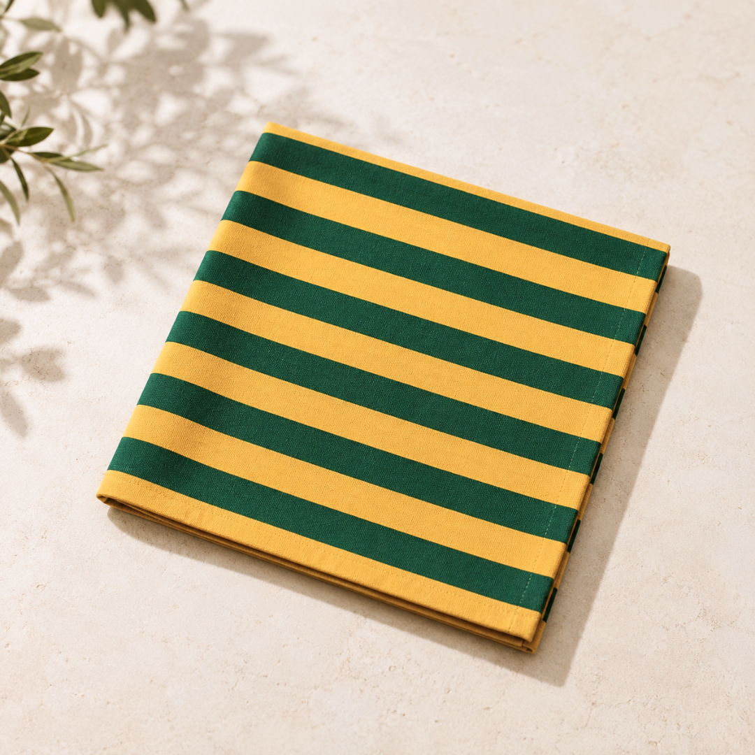 Rio Dokuma Pamuk Leke Tutmaz Peçete 45x45 cm (2'li Set)