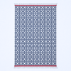 Stripe Throw Cotton Loincloth Smoked-White 100x170 cm