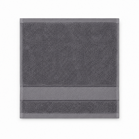 Leaf 100% Cotton Hand Towel 30x30 cm Powder