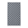 Stripe Throw Cotton Loincloth Smoked-White 100x170 cm