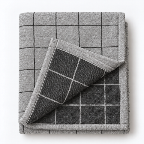 Woolmark Single Single Pure Wool Blanket Green