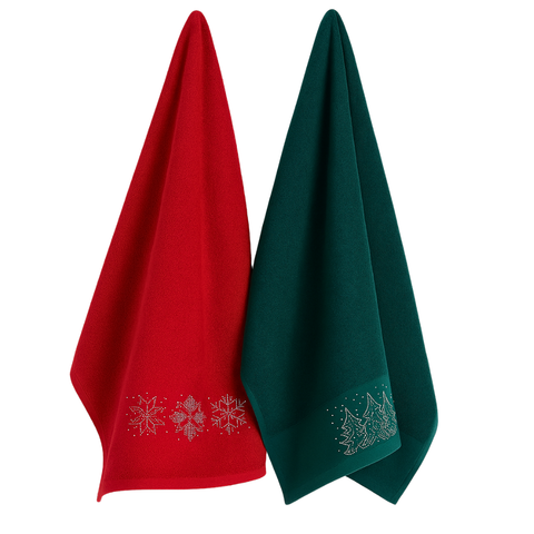 Armona Tasseled Peshkir Face Towel 50x100 cm Blue