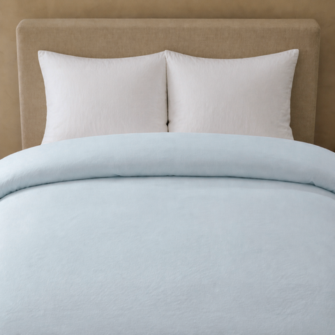 Allure Muslin Cotton Single Duvet Cover 160x220 cm Light Brown