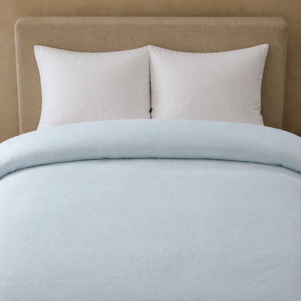 Allure Muslin Cotton Single Duvet Cover 160x220 cm Light Brown