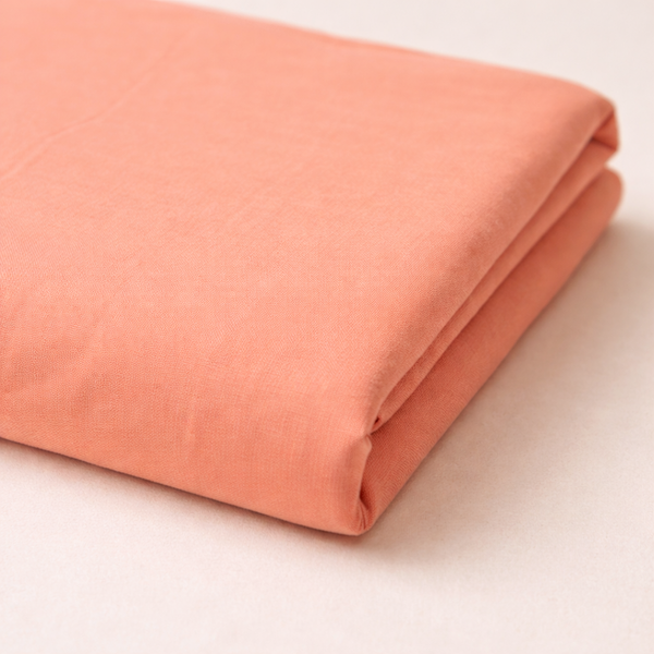 Allure Muslin Cotton Single Duvet Cover 160x220 cm Light Brown