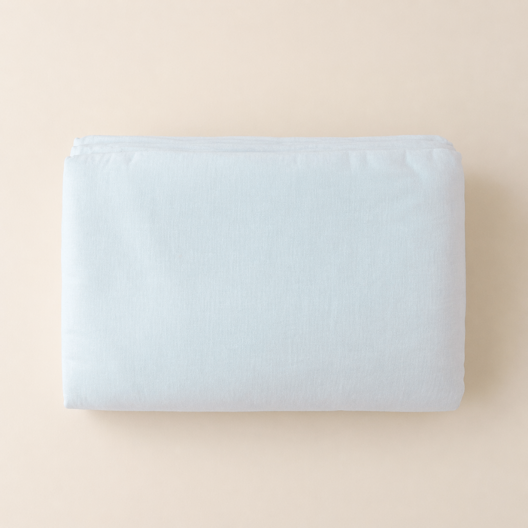 Allure Muslin Cotton Single Duvet Cover 160x220 cm Light Brown