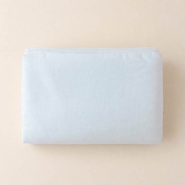 Allure Muslin Cotton Single Duvet Cover 160x220 cm Light Brown