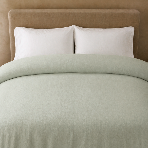 Allure Muslin Cotton Single Duvet Cover 160x220 cm Light Brown