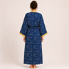 Cyra 100% Cotton Shawl Blue
