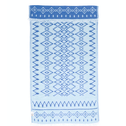 Mendy Throw Cotton Loincloth Yellow-White 100x170 cm