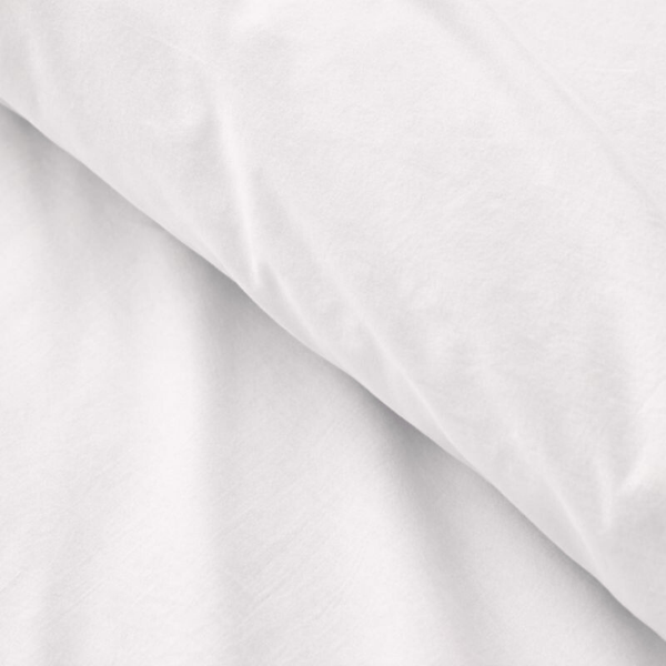 Carly Single 100% Cotton Plain Duvet Cover Set 160x220 cm Pink