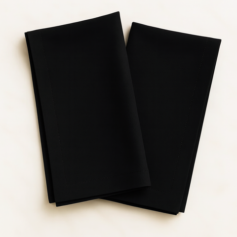 Genoa Woven Linen Stain Resistant Napkin Gray (Pack of 2)