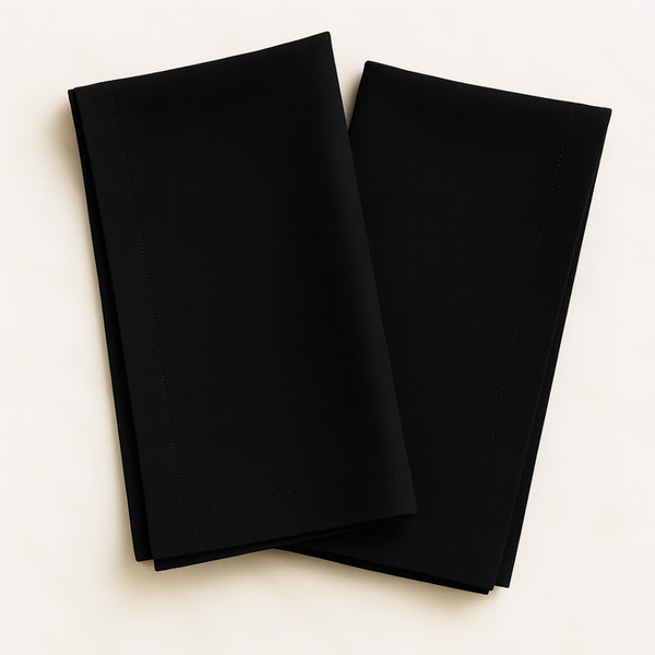 Genoa Woven Linen Stain Resistant Napkin Gray (Pack of 2)