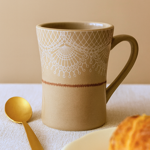 Ceramic Mug Cup Brown