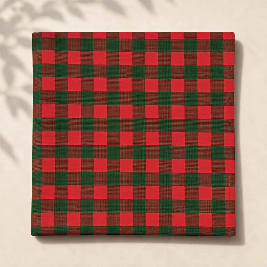 Cherry Pötikare Dokuma Pamuk Leke Tutmaz Peçete 45x45 cm (2'li Set)